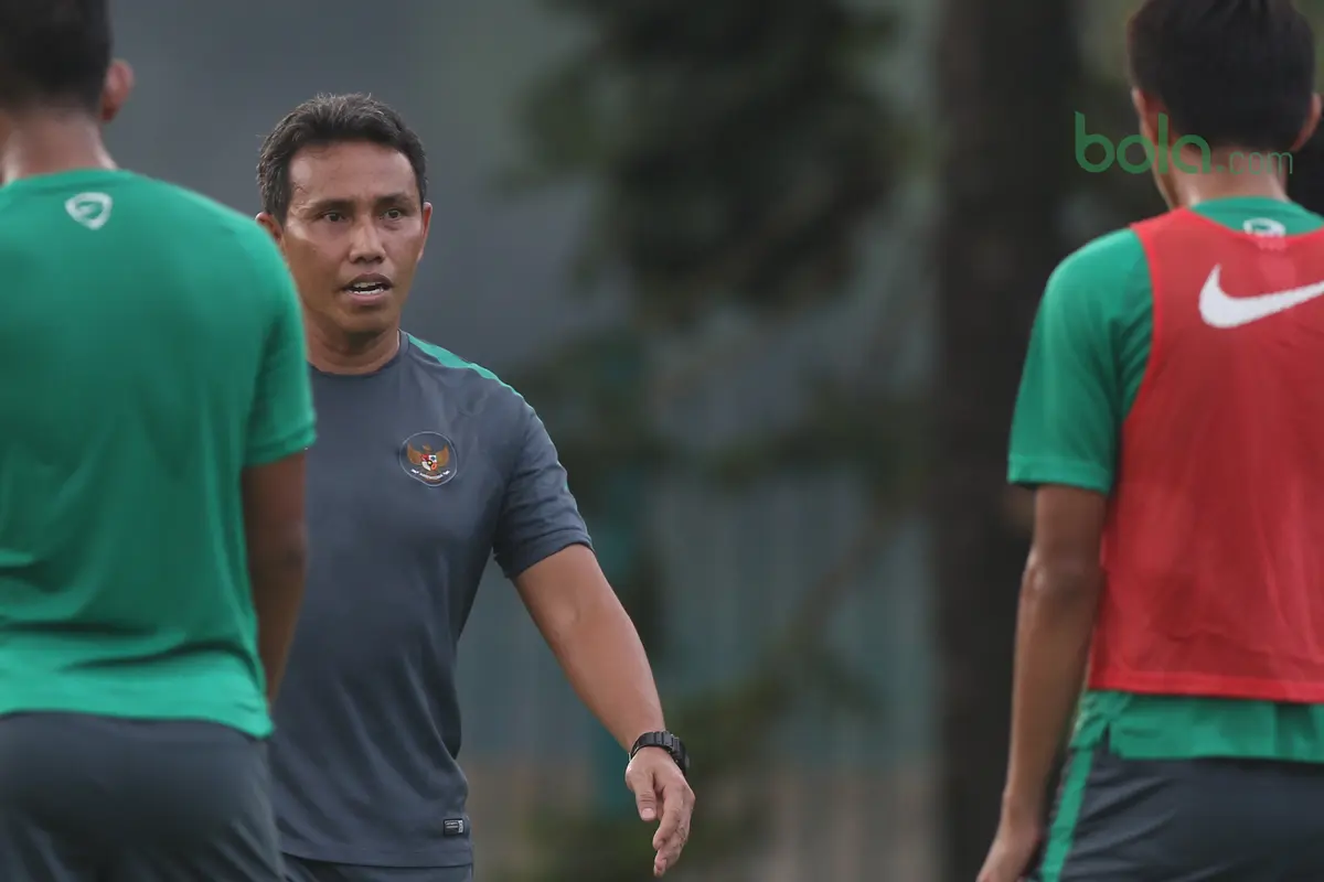 Timnas Indonesia U-23, Timnas Indonesia, Bima Sakti, Bola.com