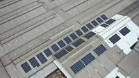 Pembangkit listrik tenaga surya. (Foto: Istimewa)