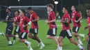 Skuad Garuda itu terus memanaskan mesin sebelum berkancah dalam Grup B putaran keempat Kualifikasi Piala Dunia 2026 Zona Asia di Arab Saudi. (Dok. Timnas Indonesia)