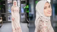 Cantiknya Shandy Aulia dalam balutan hijab dan gamis (Sumber: Instagram/shandyaulia)