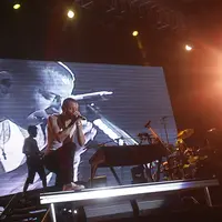 Konser Linkin Park di GBK Senayan (Bambang E. Ros/bintang.com)