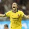 Selebrasi gol Luka Modric pada laga AC Milan vs Bologna pada pekan ke-4 Serie A 2025/2026 di San Siro -&nbsp;AP Photo/Luca Bruno