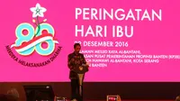 Presiden Jokowi mengingatkan masyarakat bahwa ibu memiliki peranan penting dan jangan sekali-kali meremehkan peranan ibu dan perempuan.