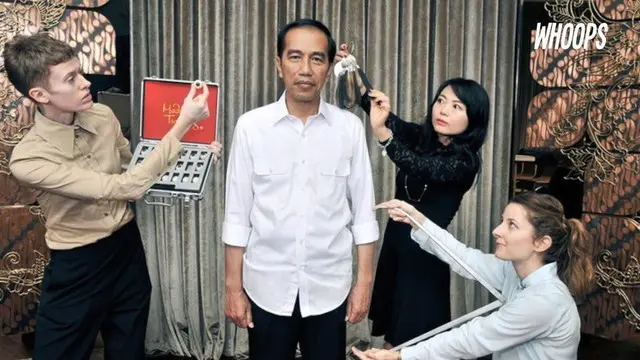 Pengukuran postur telah dilakukan pada Oktober 2016. Hal ini untuk mencari detail terbaik bentuk tubuh Jokowi. 