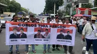 Jelang Undian Nomor Urut, KPU Jakarta Digeruduk JRMK Serukan Coblos 3 Paslon