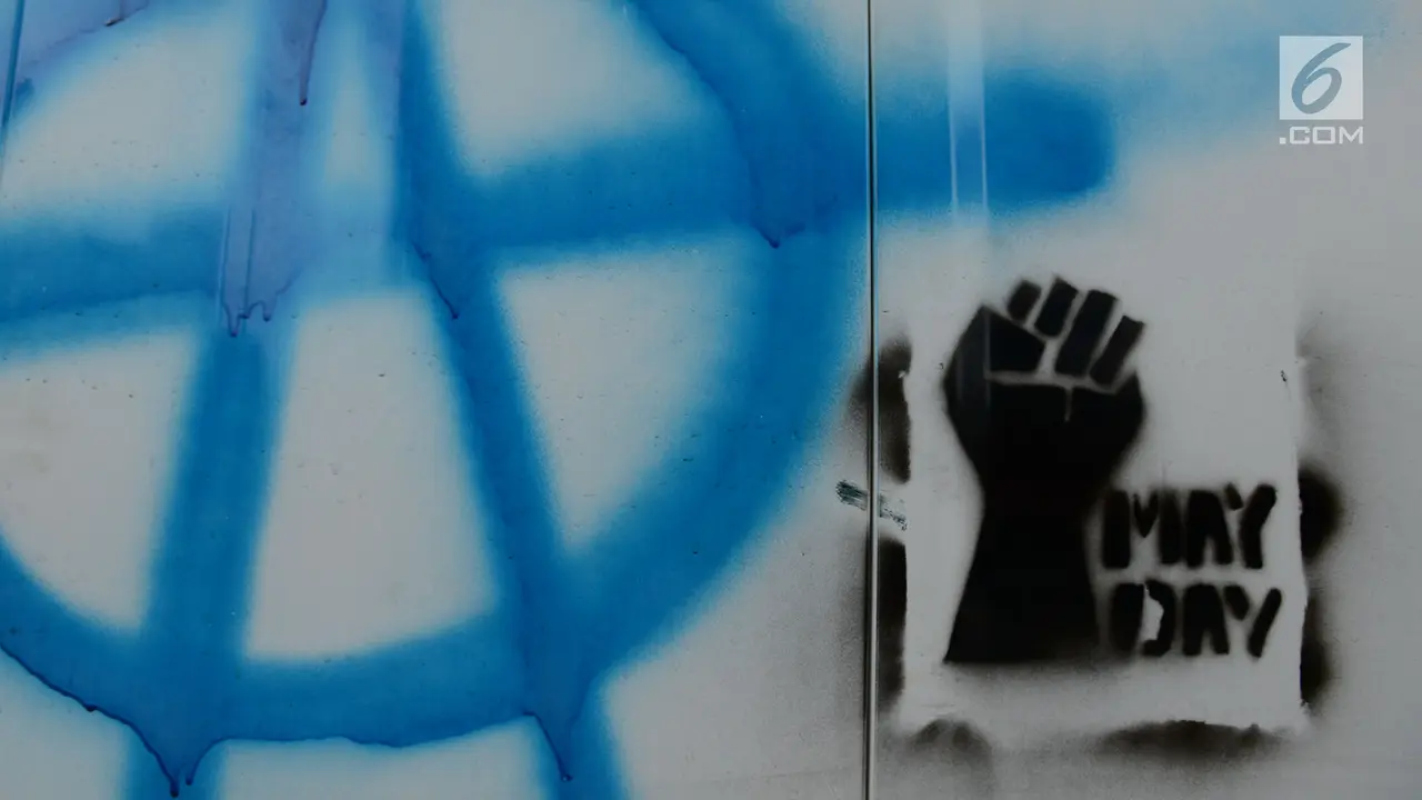 Peringatan May Day Diwarnai Aksi Vandalisme