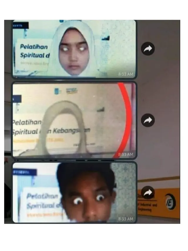 10 Potret Background Zoom saat Ospek Mahasiswa Ini Kocak Banget