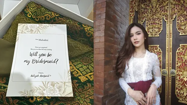 Bridesmaid Pernikahan Aaliyah Massaid