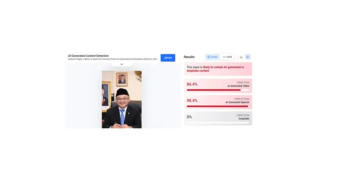 Cek fakta video bantuan dana pensiun dari Mendikdasmen