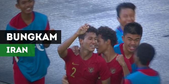 VIDEO: Dua Gol Timnas Indonesia Saat Bungkam Iran di Piala AFC U-16