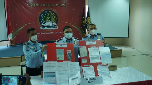 Kantor Imigrasi Kelas I Khusus TPI Soekarno-Hatta menggagalkan aksi WN Suriah menggunakan paspor palsu untuk ke Jerman