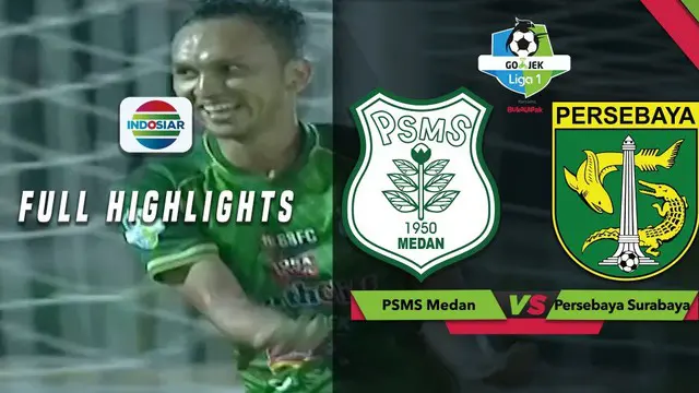 PSMS Medan pesta gol kala menghadapi Persebaya Surabaya dengan skor 4-0 dalam lanjutan Gojek Liga 1 2018 bersama Bukalapak, Sabtu (1/12/2018).