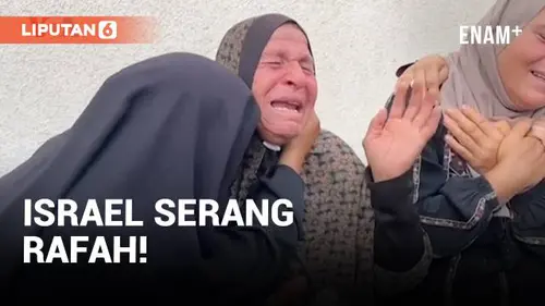 VIDEO: Israel Serang Rafah Setelah Menyerang Iran dan Proksinya