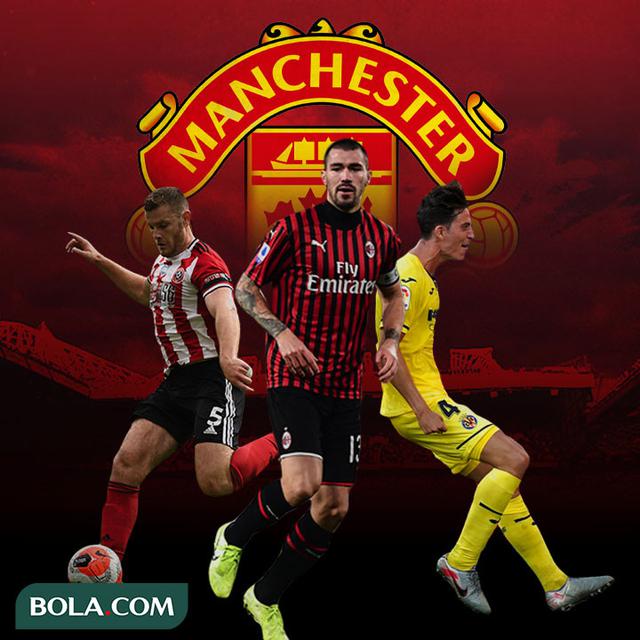 Manchester United - Jack O'Connell, Alessio Romagnoli, Pau Torres