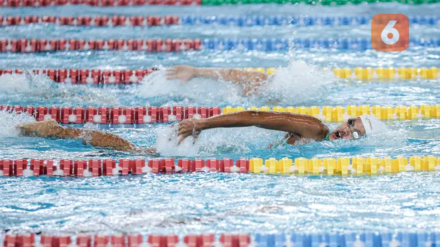Foto: Adelia Chantika Tercepat di Nomor 200 Meter Gaya Bebas Putri Indonesia Open Aquatic Championships 2025