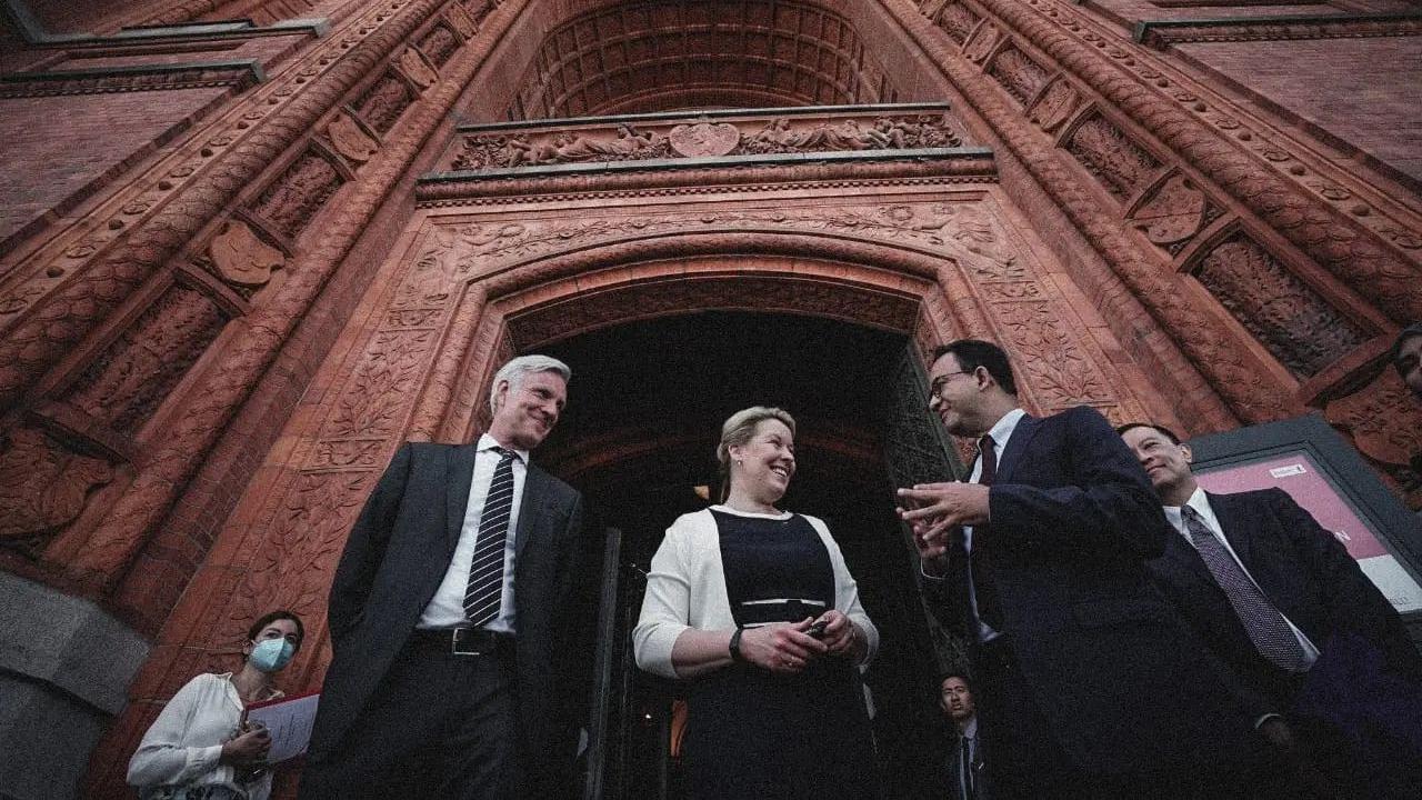 Gubernur DKI Jakarta Anies Baswedan bertemu Wali Kota Berlin Franziska Giffey  (Foto: instagram Anies Baswedan)