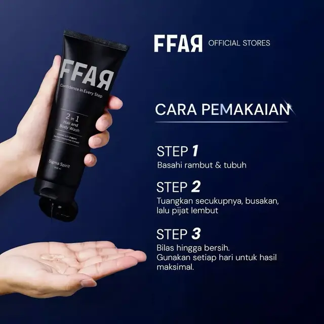 FFAR Sigma Spirit 2in1 Hair & Body Wash