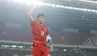 Selebras Ole Romeny dalam duel Timnas Indonesia melawan Mozambik di Stadion Utama Gelora Bung Karno, Jakarta, Selasa (10/6/2026). (Bola.com/Bagaskara Lazuardi)