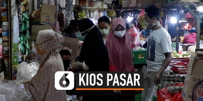 VIDEO: Cegah Covid-19 Kios Pasar Bakal Diberlakukan Ganjil Genap
