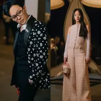 Potret Tampilan G-Dragon dan Kim Go Eun di Fashion Show Chanel