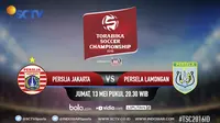 Pembaca Bola.com dapat menyaksikan Persija Jakarta vs Persela Lamongan melalui artikel ini,  Jumat (13/5/2016), mulai pukul 20:30 WIB. 