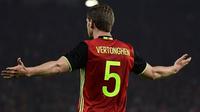 Bek tim nasional Belgia, Jan Vertonghen. (AFP/Emmanuel Dunand)