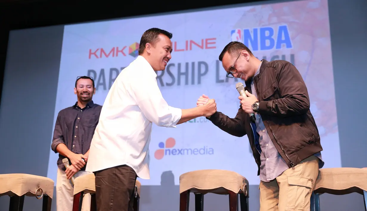 NBA di Indonesia disiarkan melalui jaringan televisi berbayar serta layanan streaming. Dengan adanya kemudahan acara NBA itu, Augie berharap bisa berpengaruh terhadap basket di Tanah Air. (Adrian Putra/Bintang.com)