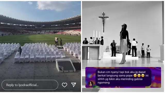 6 Artis Ini Pernah Bertemu Paus Fransiskus, Donna Agnesia Sedih Tak Bisa Hadiri Misa