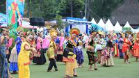 Festival Sipon Cisadane kembali digelar di Kota Tangerang setelah dua tahun tidak diadakan akibat pandemi Covid-19. (Liputan6.com/Pramita Tristiawati)