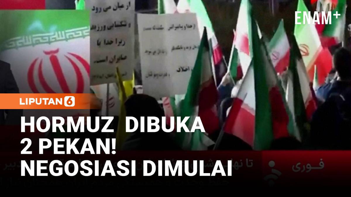 Selat Hormuz Segera Dibuka! Iran Beri Akses Aman 2 Pekan di Tengah Gencatan Senjata