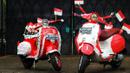 Vespa bernuansa merah putih sebagai simbol bendera Indonesia. (Source: otosia.com)