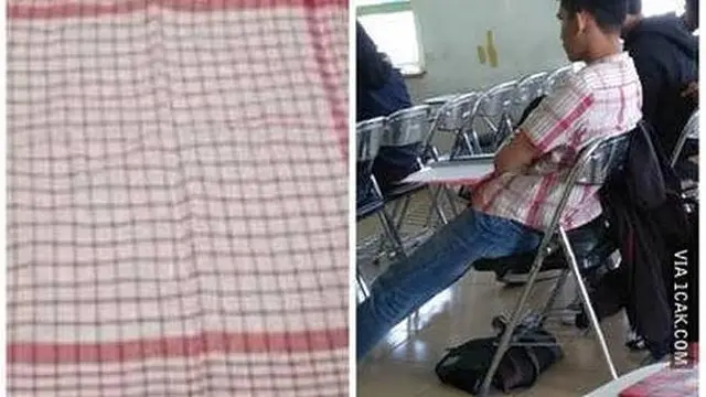 6 Potret Motif Baju Sama Dengan Taplak Meja Ini Bikin Senyum