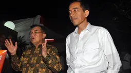 Kelompok Kerja (Pokja) Tim Transisi Jokowi-JK dibubarkan karena tugasnya membantu memberi masukan dan kebijakan untuk Pemerintahan Jokowi-JK mendatang telah selesai, Jakarta, (28/9/14). (Liputan6.com/Miftahul Hayat) 