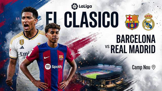 Barcelona vs Real Madrid, La Liga Spanyol