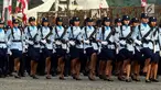Prajurit Wanita TNI berbaris pada apel bersama untuk memperingati Hari Kartini 2018 di Silang Monas, Jakarta, Rabu (25/4). Upacara diikuti 10 ribu perempuan yang terdiri dari prajurit TNI, Polri dan segenap komponen bangsa. (Liputan6.com/Johan Tallo)