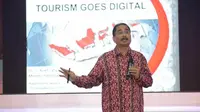 Menpar Arief Yahya saat memberikan sambutan pada Rakor Kebudayaan dan Pariwisata Provinsi Aceh.