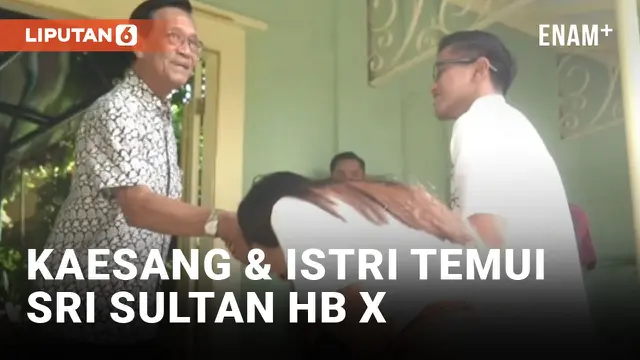 Kaesang dan Erina Bertemu Sri Sultan Hamengku Buwono X di Kompleks Kepatihan Yogyakarta