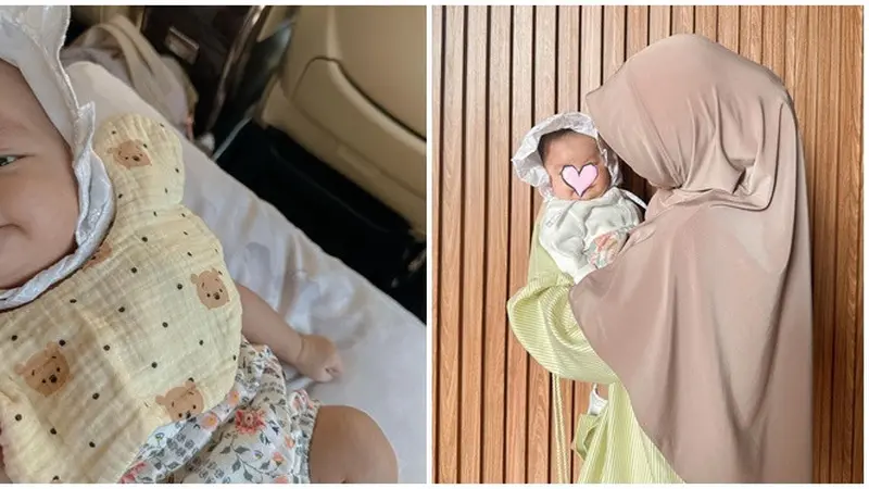 6 Potret Larissa Chou Ungkap Wajah Baby Alesha, Mirip Ikram Rosadi Versi Cewek