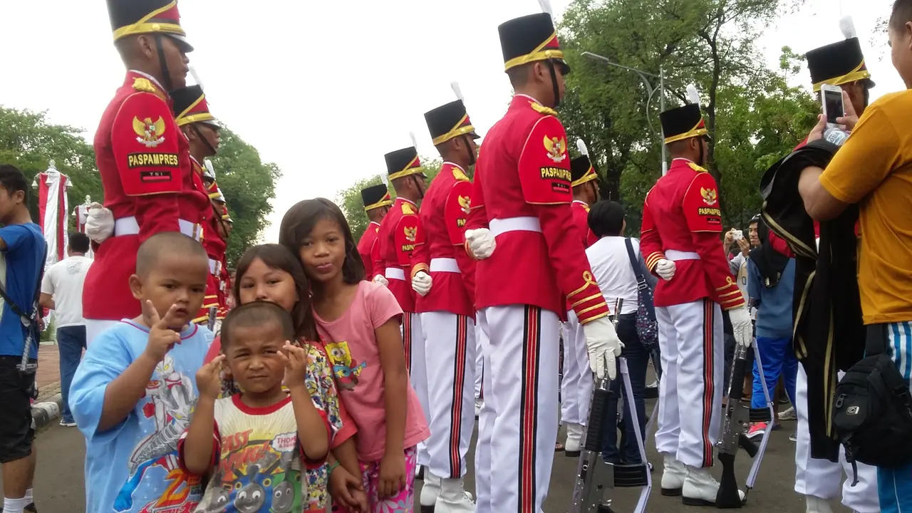 Selfie Pasukan Istana