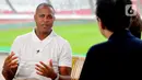 Saat wawancara khusus dengan Liputan6 SCTV, pelatih timnas Indonesia Patrick Kluivert mempertegas tekadnya dalam mewujudkan mimpi timnas Indonesia lolos ke putaran final Piala Dunia 2026 di Amerika Serikat, Kanada, dan Meksiko. (Liputan6.com/Herman Zakharia)