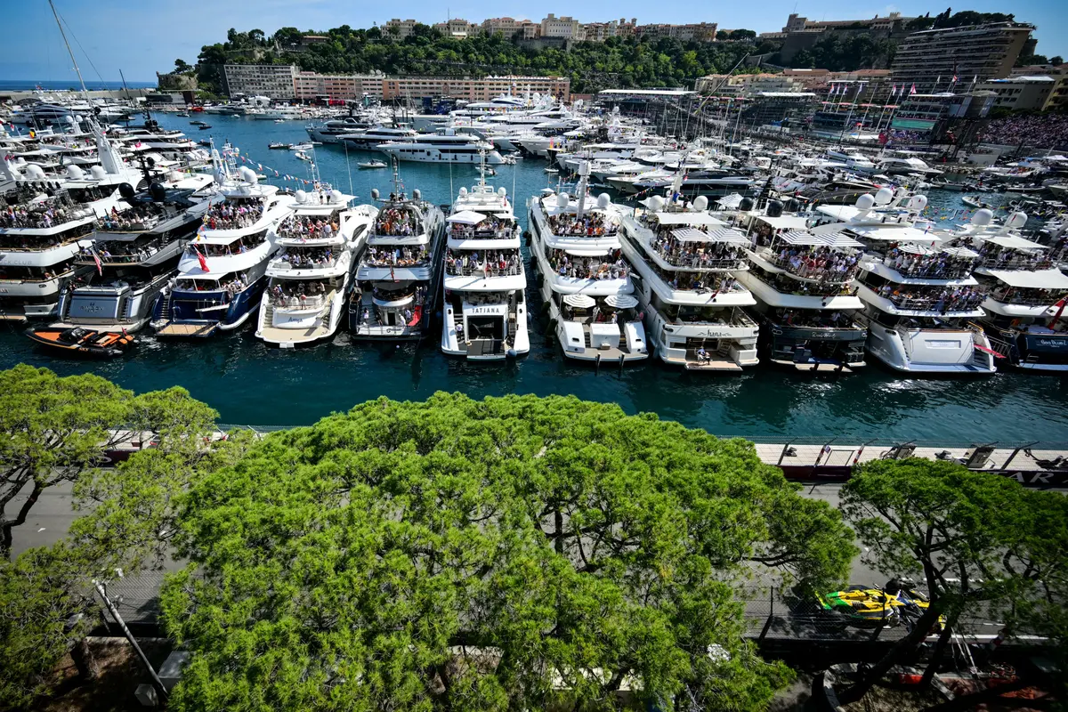 Yacht di F1 GP Monaco