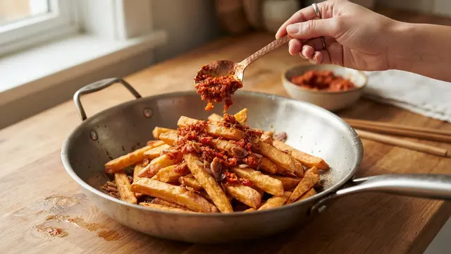 Resep Ubi Goreng Bumbu Balado