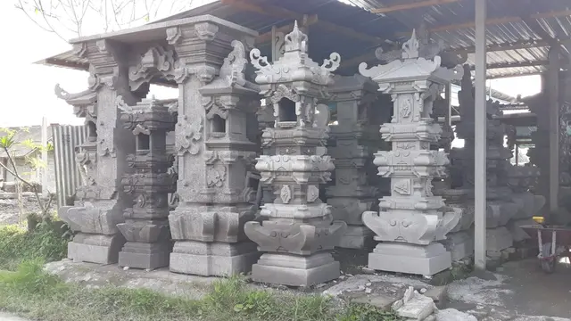 Klaster Perajin Batu Paras Taro di Bali