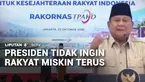 Presiden Prabowo Subianto minta kepala daerah tidak khawatir dengan aliran dana dari pemerintah pusat ke daerah. Presiden berjanji akan memperbanyak aliran dana dari pemerintah pusat ke daerah.