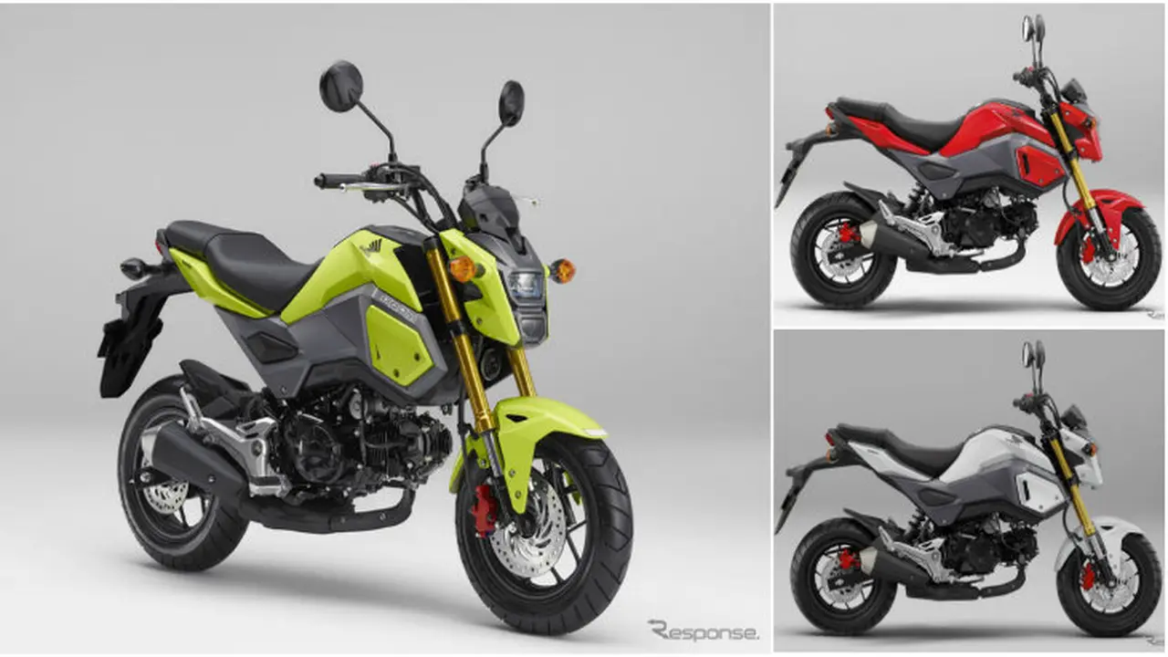 Muka Baru Honda Grom Lebih Futuristik