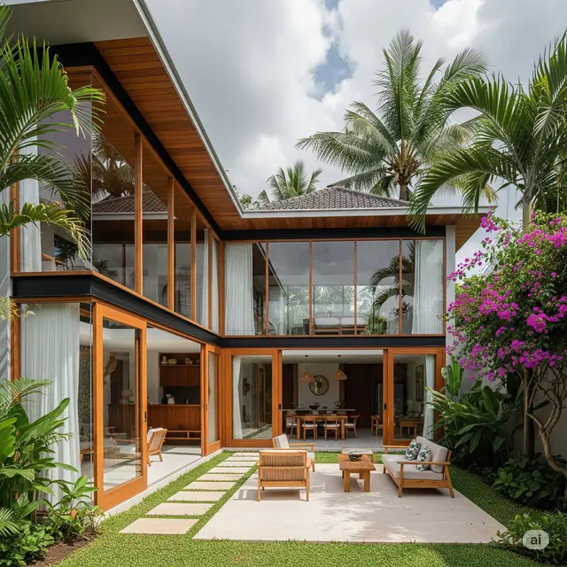Rumah Konsep Terbuka