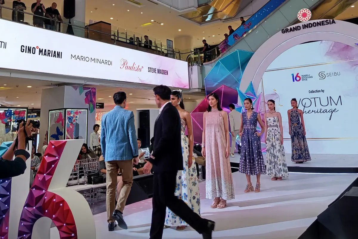Koleksi Exclusive Local Brand dalam Pagelaran Fashion Show dari Seibu untuk Meriahkan Grand Indonesia 16th Anniversary