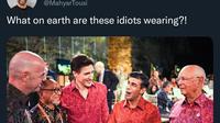 Tweet&nbsp;YouTuber Mahyar Tousi "Pertanyakan" Batik.