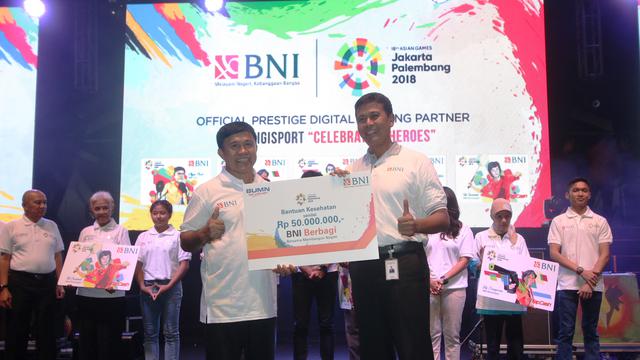 BNI (Bank Negara Indonesia) jadi mitra perbankan digital Asian Games (Liputan6.com / Risa Kosasih)