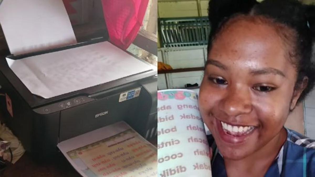 Christin Sirken, Guru dari Pedalaman di Papua yang Kreatif Ngeprint Pakai Tenaga Matahari